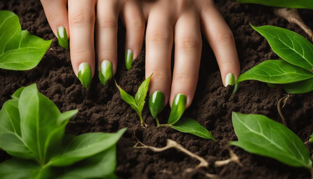 Green Beauty for Healthy Nails