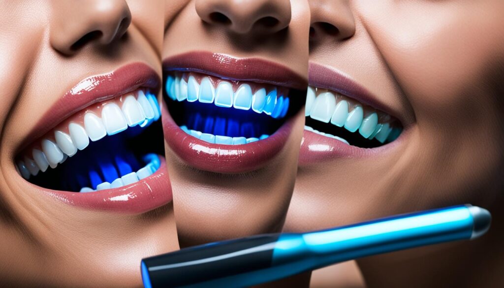 LED technology in teeth whitening