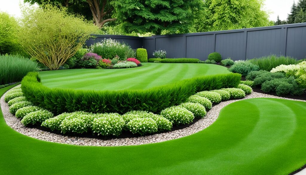 Lawn Edging Technique