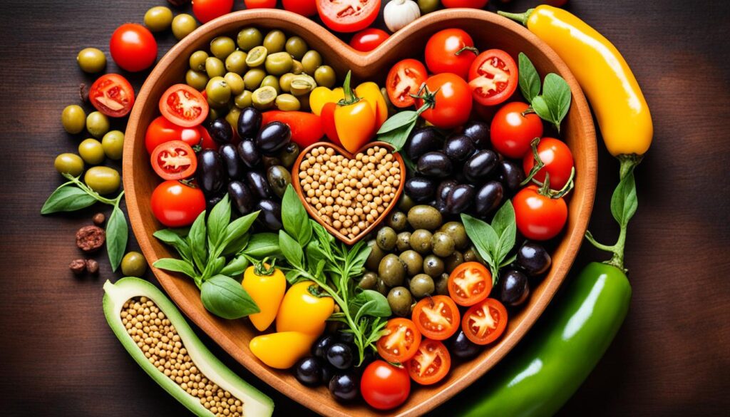 Mediterranean diet and heart health