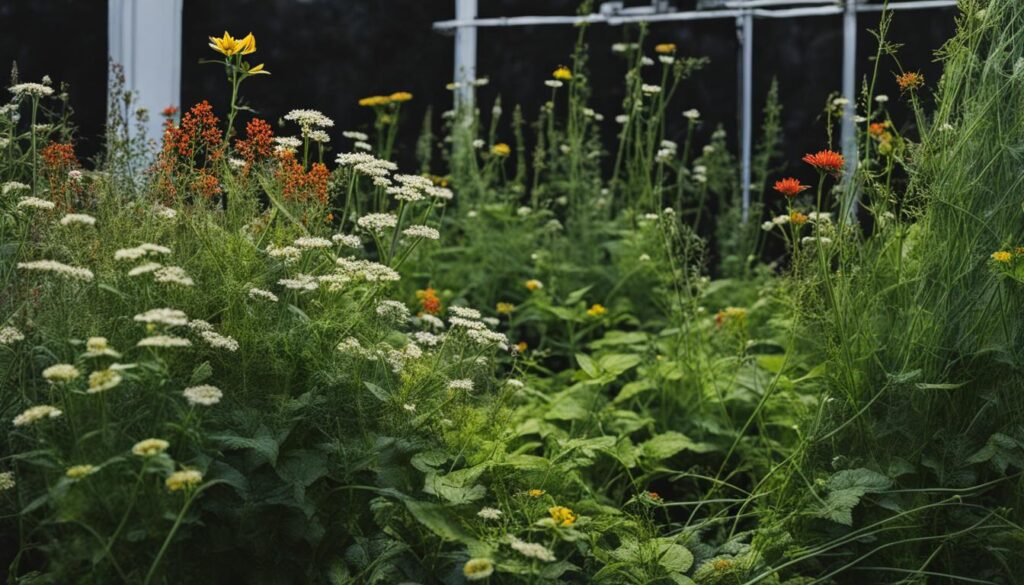 Weeds in a Garden