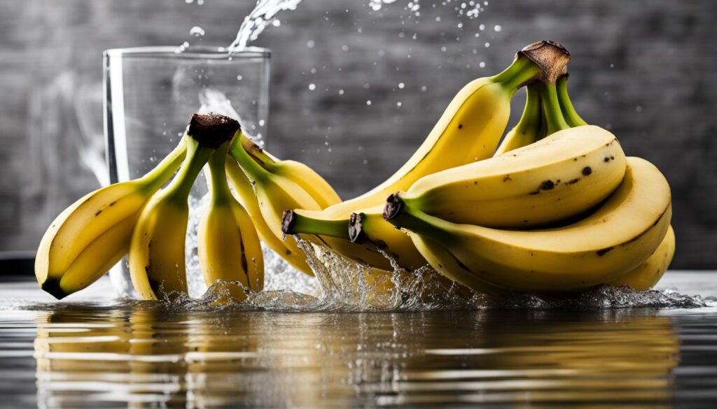 bananas for water retention