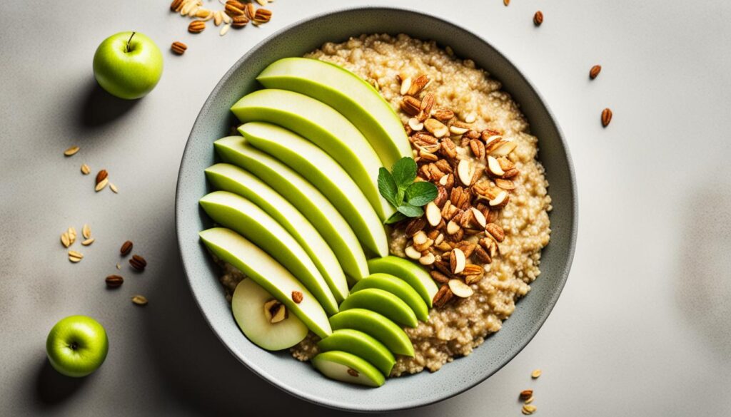 Double Apple Baked Oatmeal