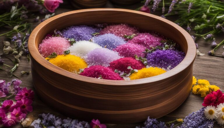 Floral Bath Salt Sachets: Elegant Soaks for Relaxation