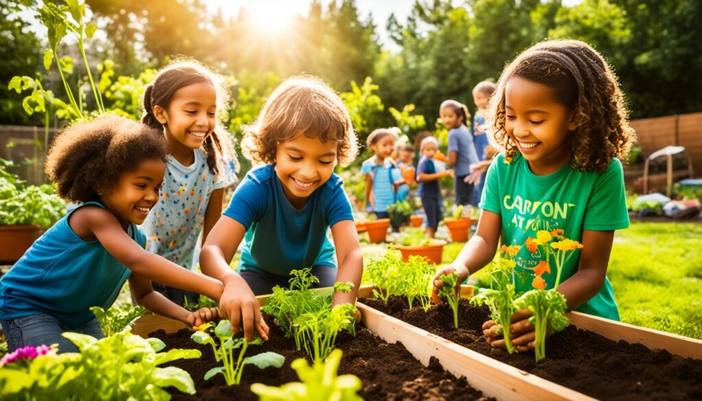 Gardening activities for children