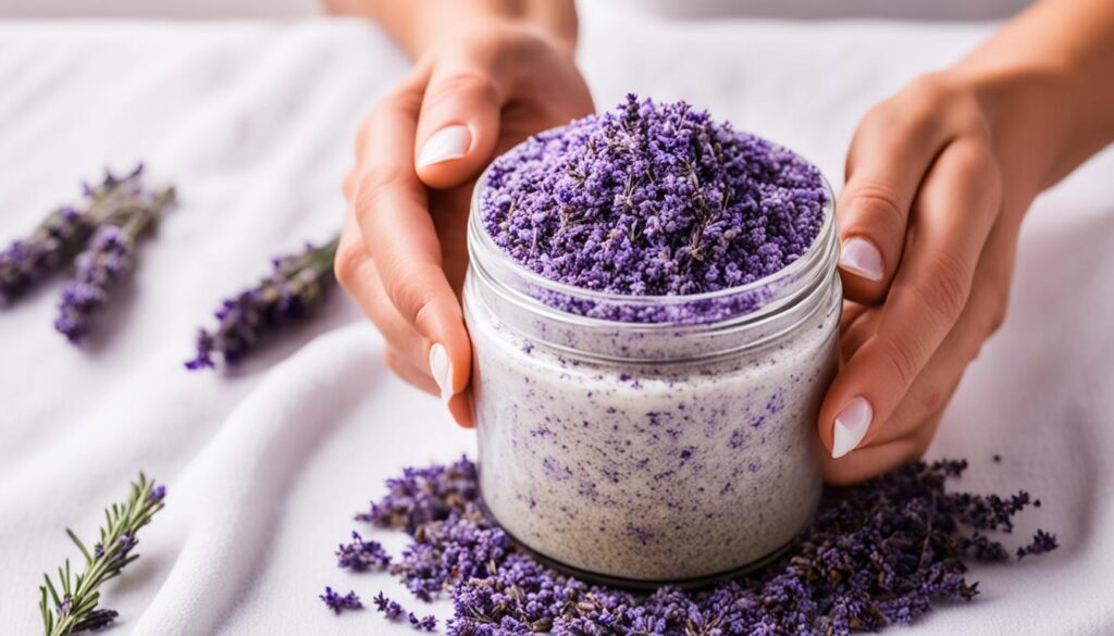 Lavender-Infused Body Scrubs