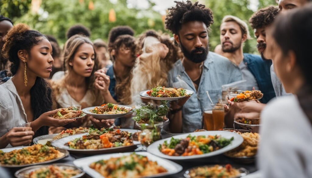 Practicing mindful eating