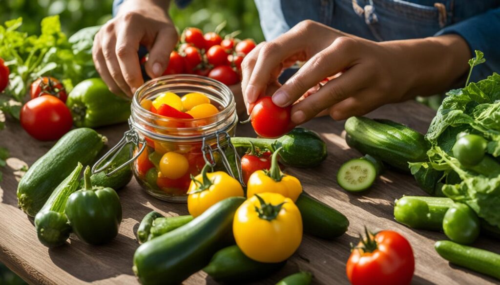 Preserving produce