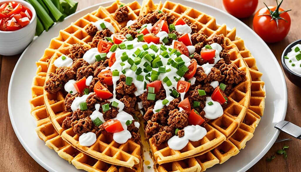 Waffle Nachos recipe