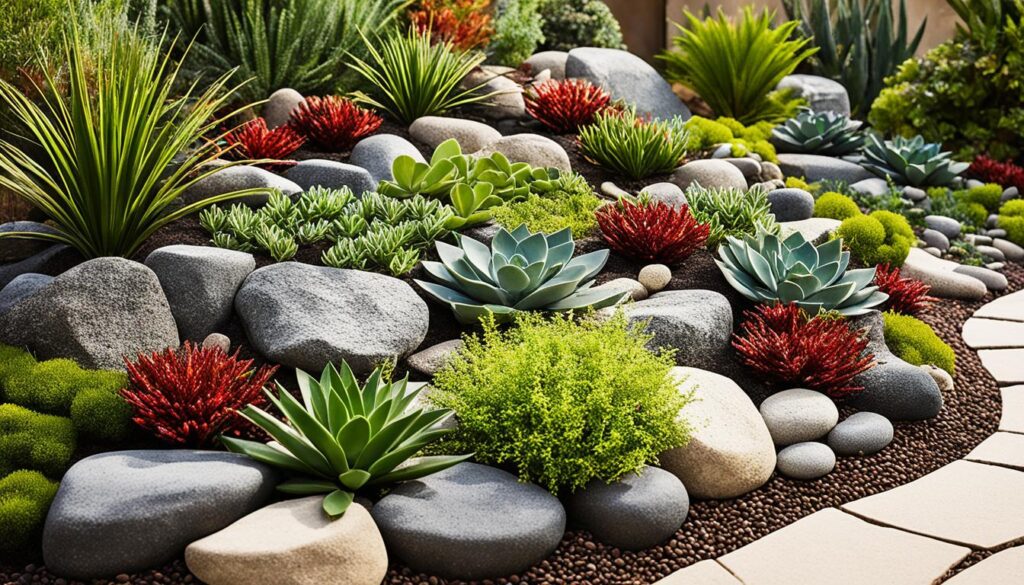 rock garden design