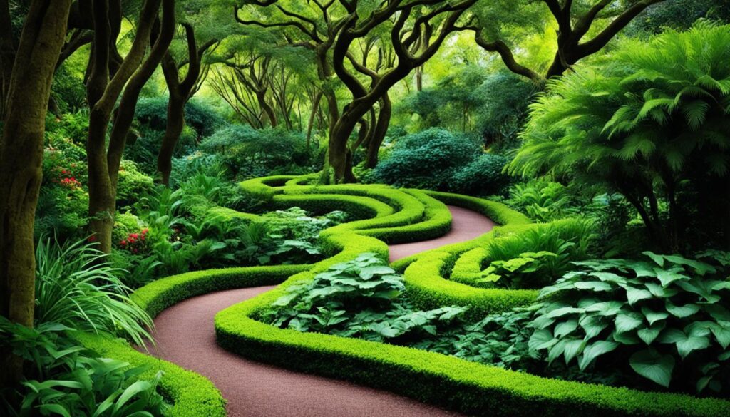 winding pathways