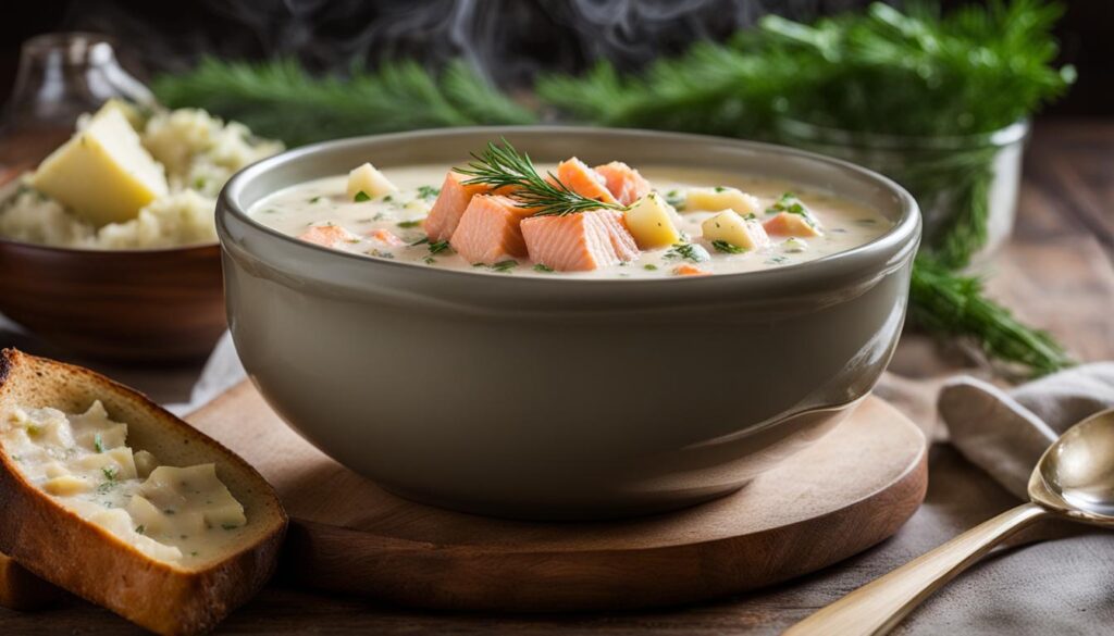 Salmon and Potato Chowder