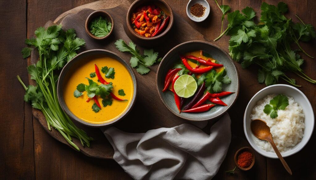 coconut curry soup