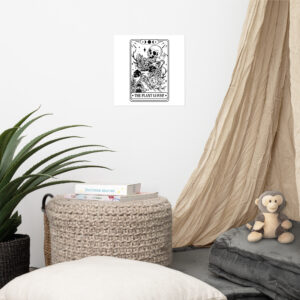 The Plant Lover Photo paper poster
